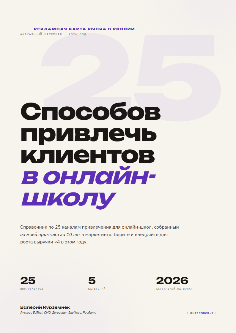 25 способов привлечь клиентов — PDF